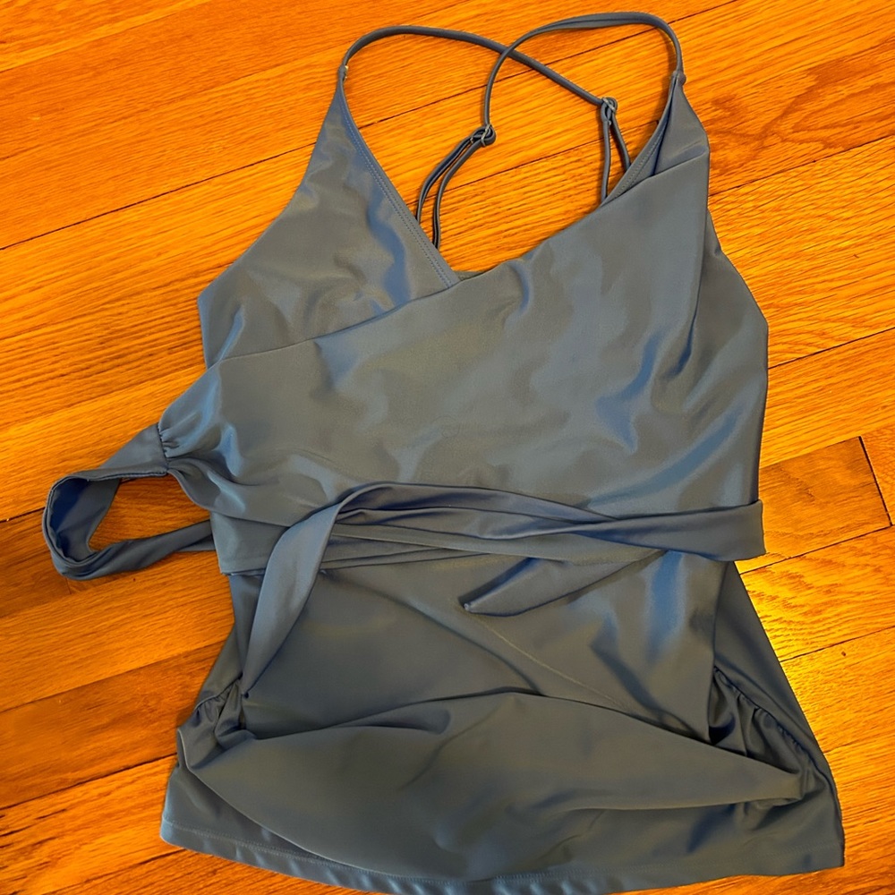 Nani Wrap Tankini and Bottoms with pocket